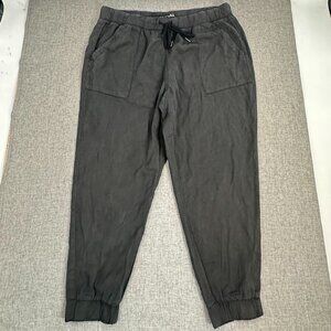NEW without tags  Black Tape Tencel‎ Joggers Black P/XL Drawstring pockets